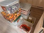 Kerstversiering in opbergdozen, Huis en Inrichting, Ophalen, Zo goed als nieuw