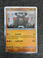 Terrakion 054/086 - HOLO, Ophalen of Verzenden, Nieuw, Losse kaart, Foil