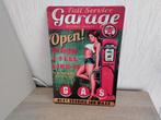 FULL  SERVICE  GARAGE   GAS, Huis en Inrichting, Woonaccessoires | Wanddecoraties, Ophalen of Verzenden, Zo goed als nieuw