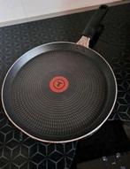 Tefal pannekoekenpan met warmtespot. NIET VOOR INDUCTIE, Ophalen of Verzenden, Zo goed als nieuw, Rvs, Koekenpan of Braadpan