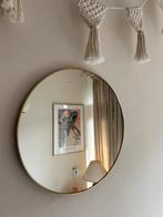 Goudkleurige ronde spiegel, 38 cm La Redoute, India, Huis en Inrichting, Woonaccessoires | Spiegels, Minder dan 50 cm, Rond, Nieuw