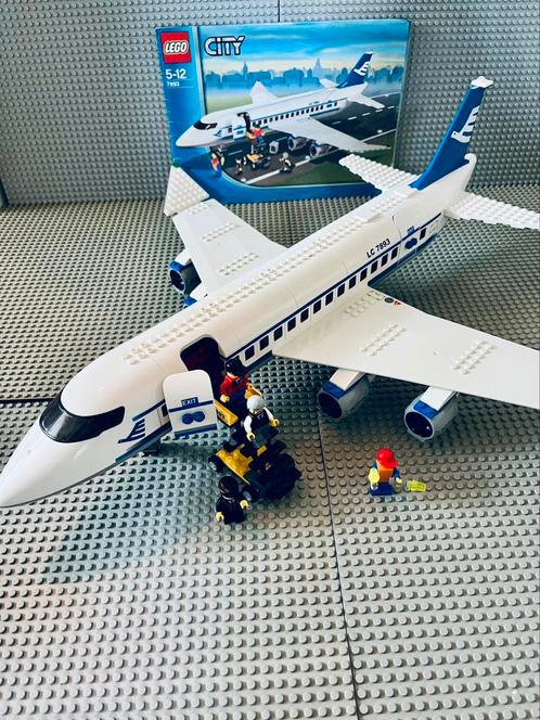 LEGO City 7893 Passagiersvliegtuig, Kinderen en Baby's, Speelgoed | Duplo en Lego, Gebruikt, Lego, Complete set, Ophalen of Verzenden