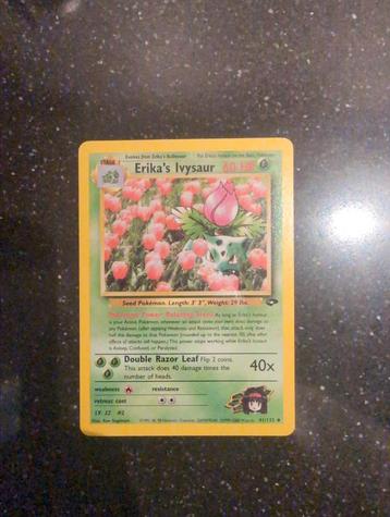 Erika's ivysaur 41 beschikbaar voor biedingen