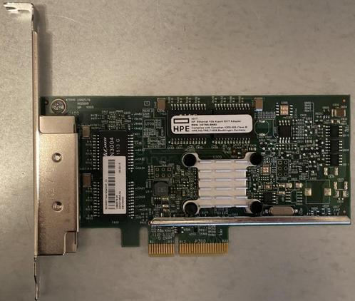 HP 1Gb 4 port netwerkkaart (nieuw, 331T, voor servers), Computers en Software, Netwerkkaarten, Gebruikt, Intern, Ophalen