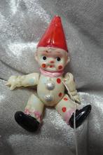 oud antiek popje voor poppenhuis clown uit celluloid, Ophalen of Verzenden, Gebruikt, Poppenhuis