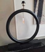 Zwarte nieuwe houten ringlamp light en living, Huis en Inrichting, Nieuw, Ophalen of Verzenden, X, Minder dan 50 cm