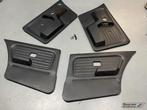 Bmw E30 sedan zwarte deurpanelen set 3-serie 4-drs deurkaart, Auto-onderdelen, Interieur en Bekleding, Ophalen, Gebruikt, BMW