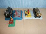Fleischmann stoommachine + 1 ander merk en 1zaagmachine., Antiek en Kunst, Antiek | Speelgoed, Ophalen of Verzenden