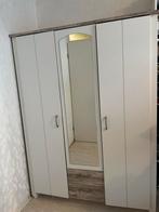 Kledingkast met spiegel - Ruim en praktisch!, Ophalen, Gebruikt, Overige materialen, 100 tot 150 cm