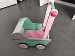 Houten poppenwagen, Ophalen, Zo goed als nieuw, Duw- of Trekspeelgoed