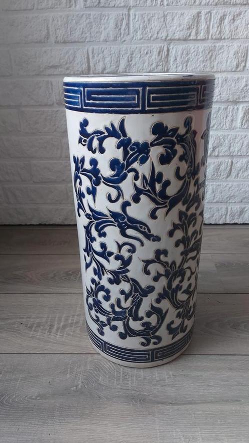 Prachtige vintage keramische paraplubak, Antiek en Kunst, Antiek | Vazen, Ophalen of Verzenden