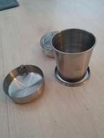 2 nieuwe lichtgewicht opvouwbare aluminium bekers, Ophalen of Verzenden, Nieuw, Aluminium, Minder dan 2 meter