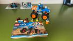 Lego city 60180 compleet met boekje, Kinderen en Baby's, Speelgoed | Duplo en Lego, Ophalen of Verzenden, Zo goed als nieuw