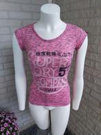 Roze shirt van Superdry maat S, Maat 38/40 (M), Superdry, Ophalen of Verzenden, Zo goed als nieuw