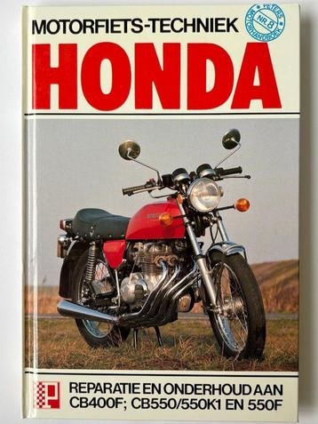 HONDA CB400F CB550F & K werkplaatshandboek ** NIEUW & NL * beschikbaar voor biedingen