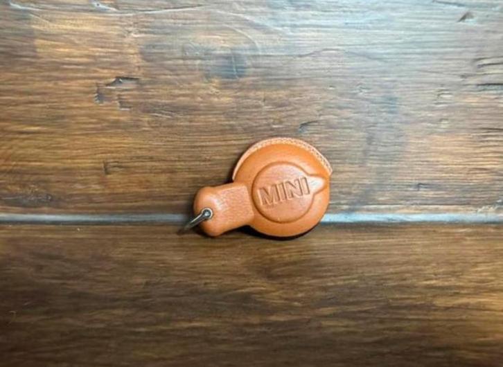 Leren sleutelhoes Mini Cooper R56 (2006-2014), Verzamelen, Sleutelhangers, Zo goed als nieuw, Ophalen of Verzenden