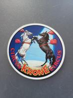Circus/ grote sticker van Circus Krone/ 80er jaren., Verzamelen, Ophalen of Verzenden, Zo goed als nieuw