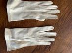 Brocante zacht lederen dames handschoenen fifties, Ophalen of Verzenden