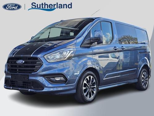 Ford Transit Custom 320 2.0 TDCI L1H1 Sport DC 185pk Automaa, Auto's, Bestelauto's, Te koop, ABS, Achteruitrijcamera, Adaptive Cruise Control