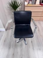 Kappersstoel, Huis en Inrichting, Stoelen, Ophalen of Verzenden, Gebruikt, Zwart, Eén