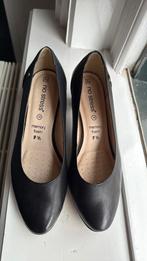 Pumps zwart leer 39 No Stress zgan, Pumps, Zwart, Ophalen of Verzenden, Zo goed als nieuw