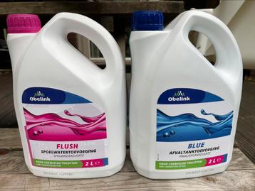 Porta Potti schoonmaakmiddelen beschikbaar voor biedingen