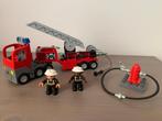 Duplo 4681 - Brandweerauto Set, Ophalen of Verzenden, Gebruikt, Complete set, Duplo