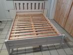 Te koop houten bedframe 140x200, Huis en Inrichting, Slaapkamer | Bedden, Ophalen, Gebruikt, Eenpersoons, 140 cm