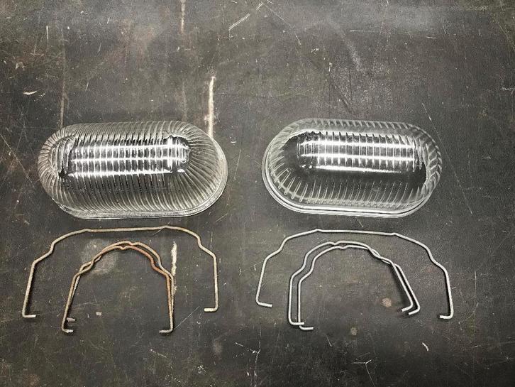 Onderdelen voor antieke vintage buitenlamp / wandlamp, Tuin en Terras, Buitenverlichting, Gebruikt, Wandlamp, Glas, 50 tot 250 watt