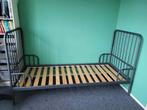 IKEA stalen meegroeibed Fabulera, tot 80x200, Ophalen, Gebruikt, 70 tot 85 cm, Lattenbodem
