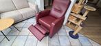 Relaxfauteuil, Huis en Inrichting, Fauteuils, Ophalen, Gebruikt, 50 tot 75 cm, Leer