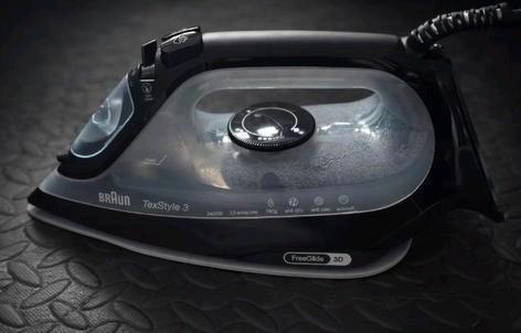 Braun Stoomstrijkijzer - Zo goed als nieuw!, Witgoed en Apparatuur, Strijkijzers en Strijkplanken, Zo goed als nieuw, Strijkijzer met snoer
