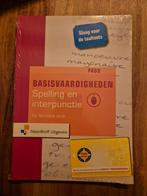 Pabo Basisvaardigheden Spelling en Interpunctie - Nieuw!, Boeken, Ophalen of Verzenden, Nieuw, HBO, Noordhoff Uitgevers