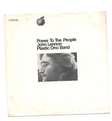 John Lennon 's Plastic Ono Band- Power to the people beschikbaar voor biedingen