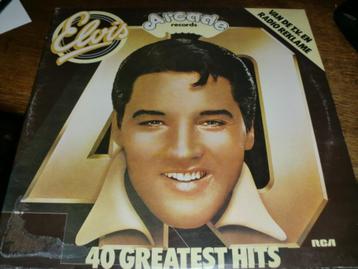 Elvis Presley ‎– 40 Greatest Arcade 2LP  1975 beschikbaar voor biedingen