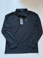 Polo Ralph Lauren Longsleeve Polo (nieuw), Kleding | Heren, Polo's, Ophalen of Verzenden, Nieuw, Maat 52/54 (L), Zwart