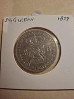 Zilveren Willem III Rijksdaalder 1857, Ophalen of Verzenden