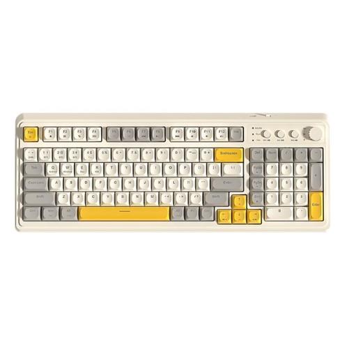 Aula S99 Toetsenbord - Nieuw - Tri-Mode - Draadloos/Bedraad, Computers en Software, Toetsenborden, Nieuw, Qwerty, Draadloos, Ergonomisch