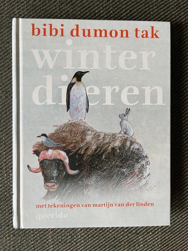 Bibi Dumon Tak - Winterdieren. (Hardcover), Boeken, Kinderboeken | Jeugd | onder 10 jaar, Zo goed als nieuw, Non-fictie, Ophalen of Verzenden