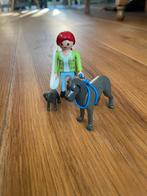 Playmobil City Life Vrouw met Honden Set 5210, Kinderen en Baby's, Speelgoed | Playmobil, Ophalen of Verzenden, Zo goed als nieuw
