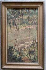 Omar Basalamah (1913-1998) - Riviergezicht Indonesie - 1953, Ophalen of Verzenden