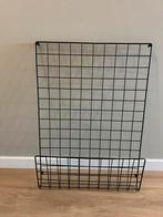 Wandrek metaal zwart, Ophalen, Zo goed als nieuw