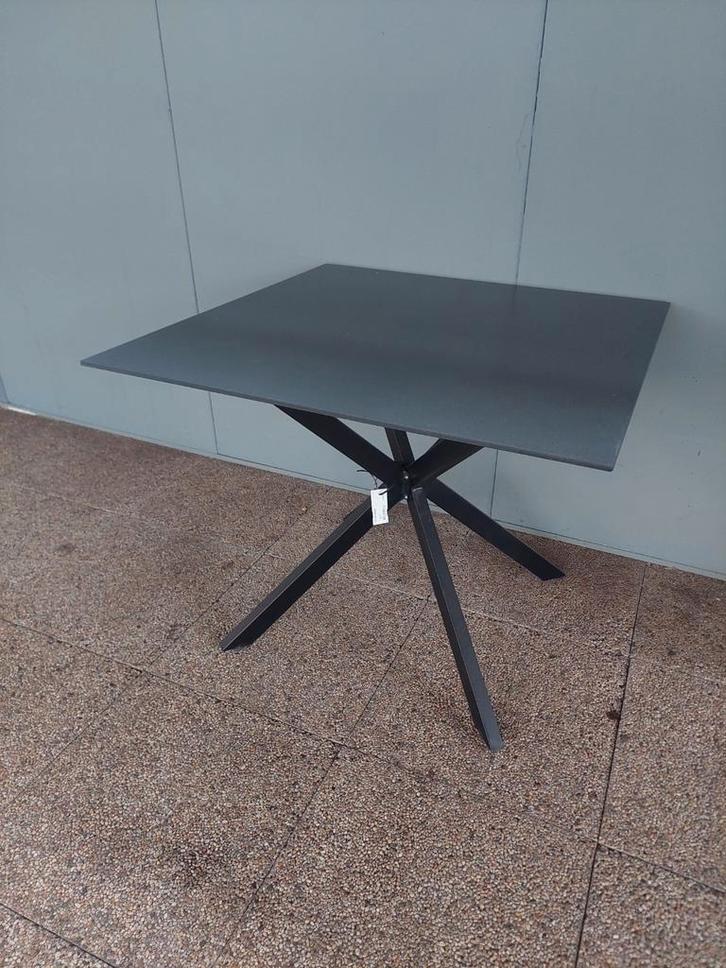 Tafel 90x90cm, Tuin en Terras, Tuintafels, Nieuw, Vierkant, Aluminium, Ophalen