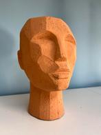HK living terracotta hoofd abstract, Antiek en Kunst, Ophalen