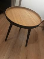 Bijzettafeltje, Minder dan 55 cm, Gebruikt, Rond, Hout