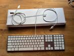 Apple Keyboard (MB110LB/A), Gebruikt, Multimediatoetsen, Ophalen of Verzenden, Qwerty