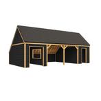 Alljurs: Prefab wanden, daken, welzorg woningen & tuinkamers, Ophalen of Verzenden, Nieuw, Hout, Overige typen