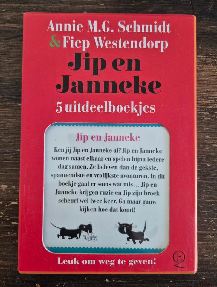 Jip en Janneke Uitdeelboekjes, Boeken, Kinderboeken | Jeugd | onder 10 jaar, Gelezen, Fictie algemeen, Ophalen of Verzenden