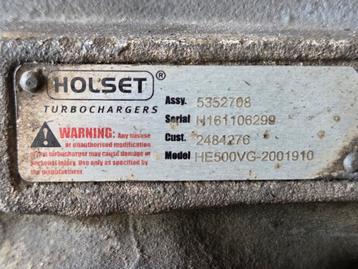 Holset HE500VG beschikbaar voor biedingen
