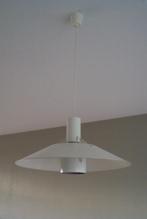 Nwe grote moderne witte metalen hanglamp eetkamer lamp 60 cm, Ophalen of Verzenden, Nieuw, Metaal, 75 cm of meer